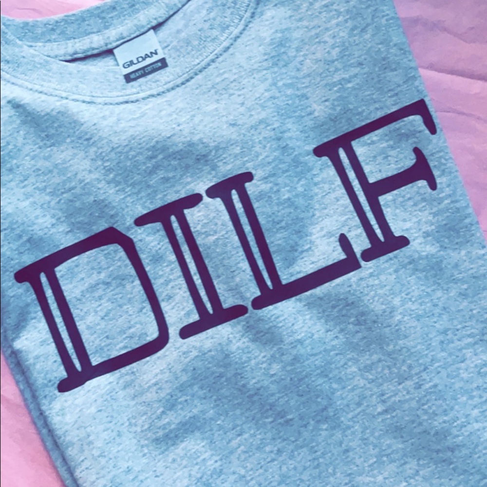 DILF DEVOTED FATHER TSHIRT DAD Gifts